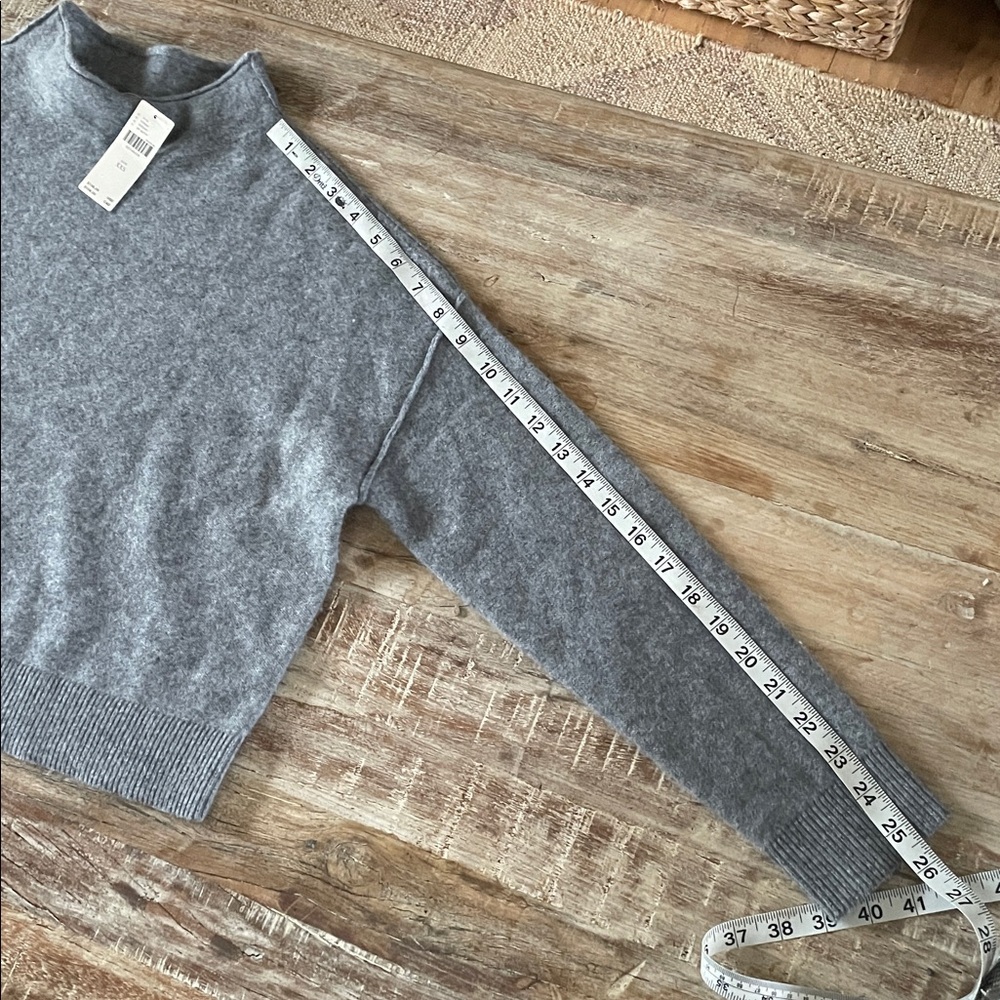 New Anthropologie Alani mock neck cashmere sweater - Picture 8 of 11